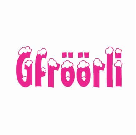 Bügelbild Gfröörli