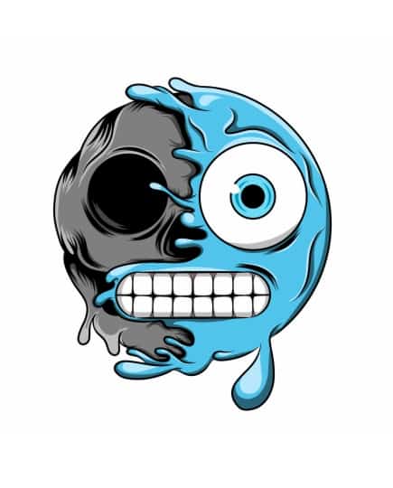 Bügelbild Smiley 5