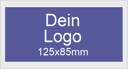 Dein Bügelbild Logo 125X85mm