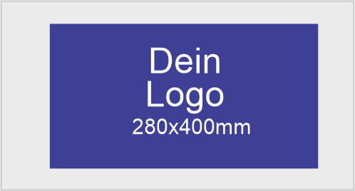 Dein Bügelbild Logo 280x400mm