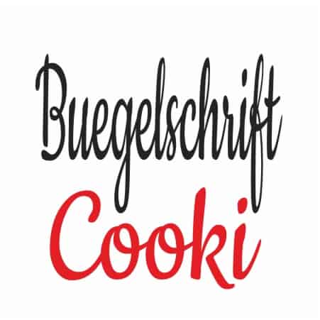 Bügelschrift Cooki T-Shirts Pullover Bodys