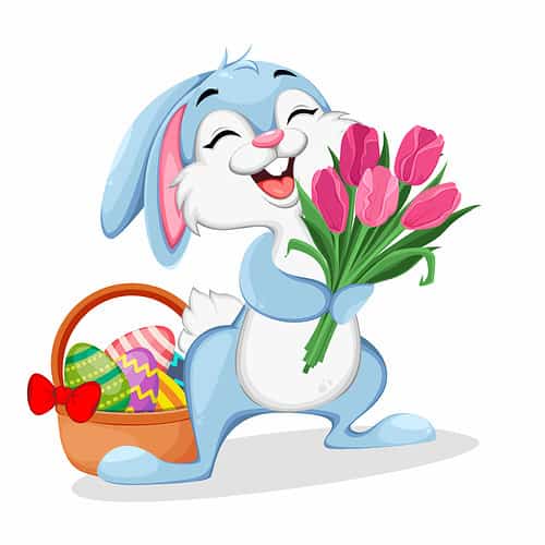Bügelbilder Tiere Osterhase