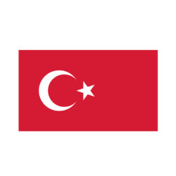 Bügelbilder Länderflaggen Türkei